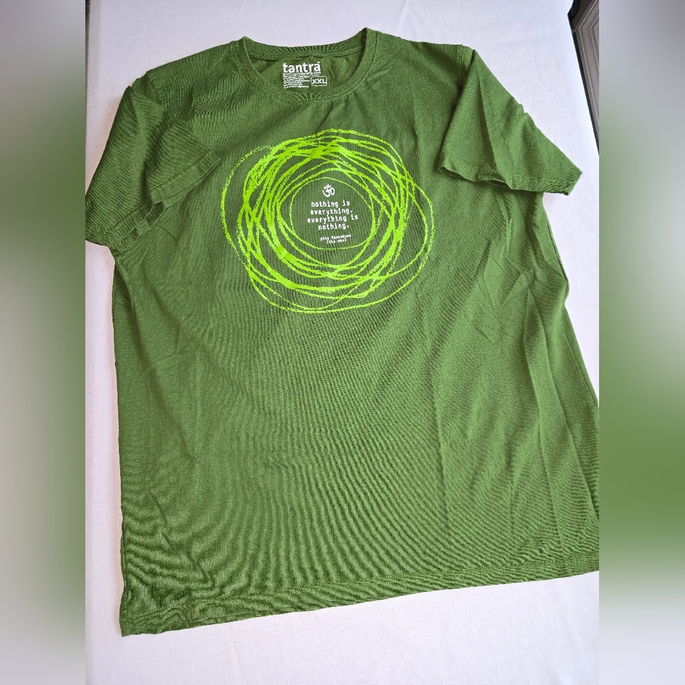Y2k Green Graphic Men's Tee The Who Quote